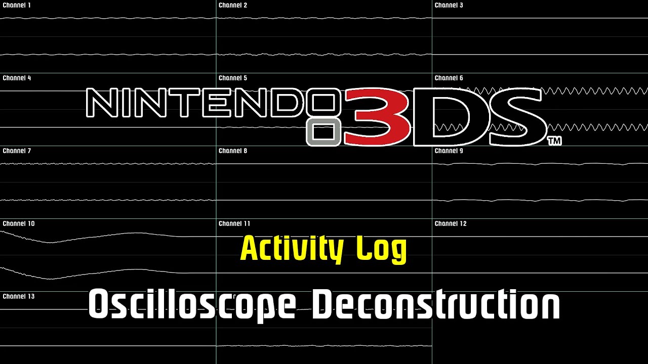 Nintendo 3DS - Activity Log [Oscilloscope Deconstruction]
