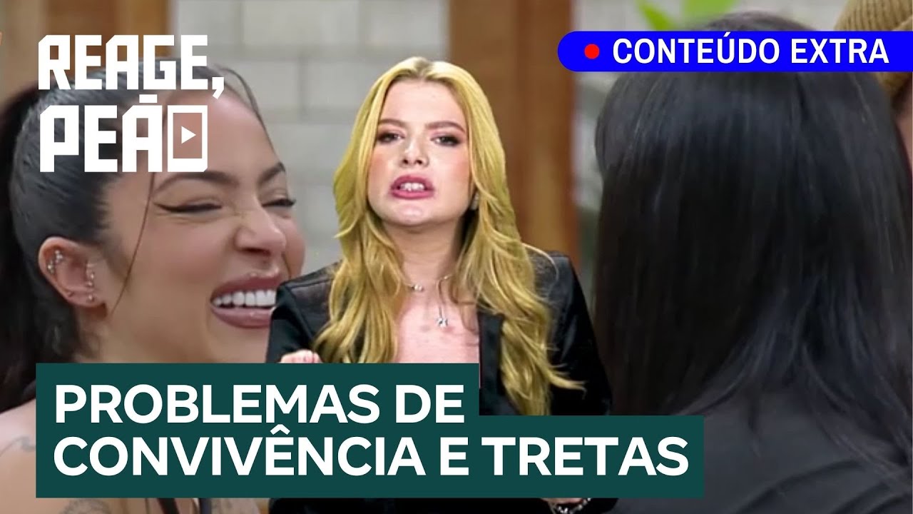 &ldquo;Compra brigas irrelevantes&rdquo;: Julia Simoura fala sobre conviv&ecirc;ncia com Z&eacute; Love | Reage, Pe&atilde;o!