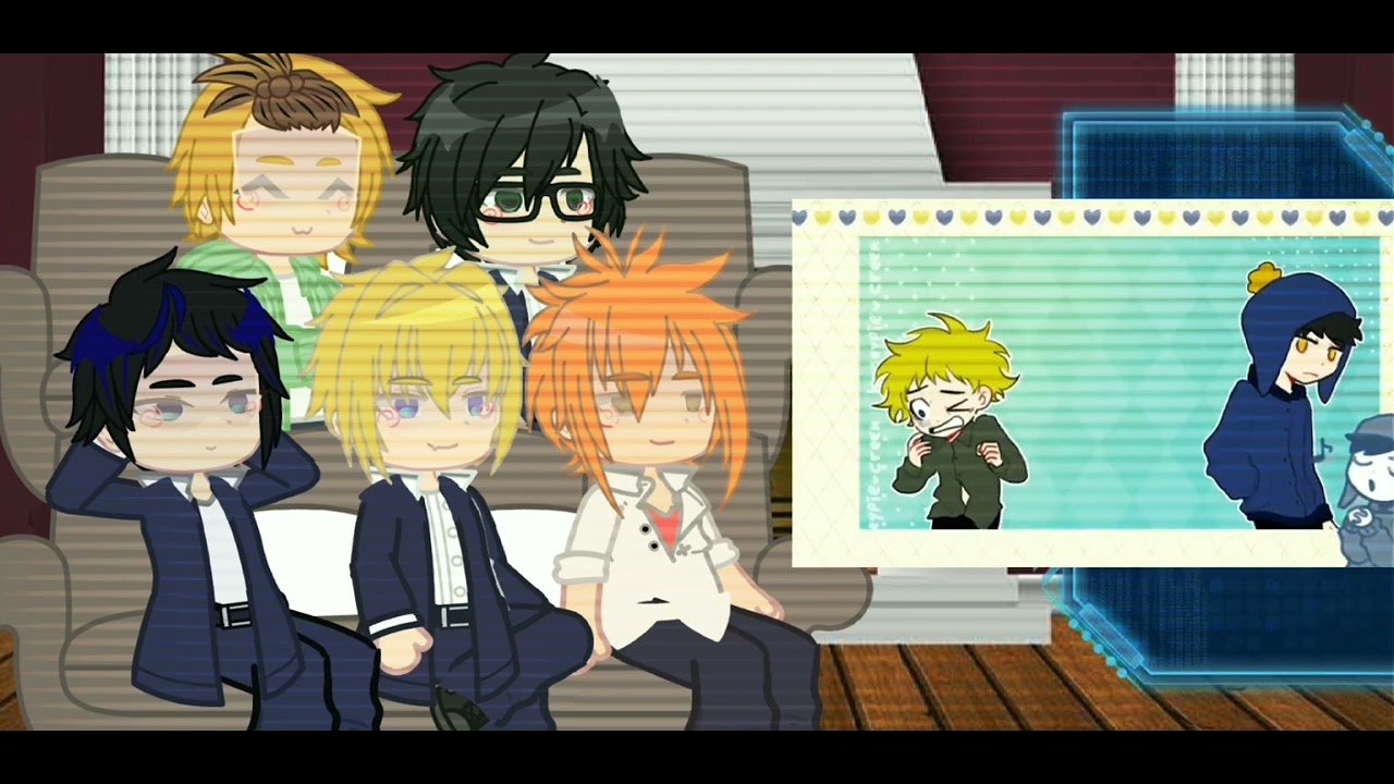 Sasaki to Miyano react to Miyano as Tweek // South park // creek //