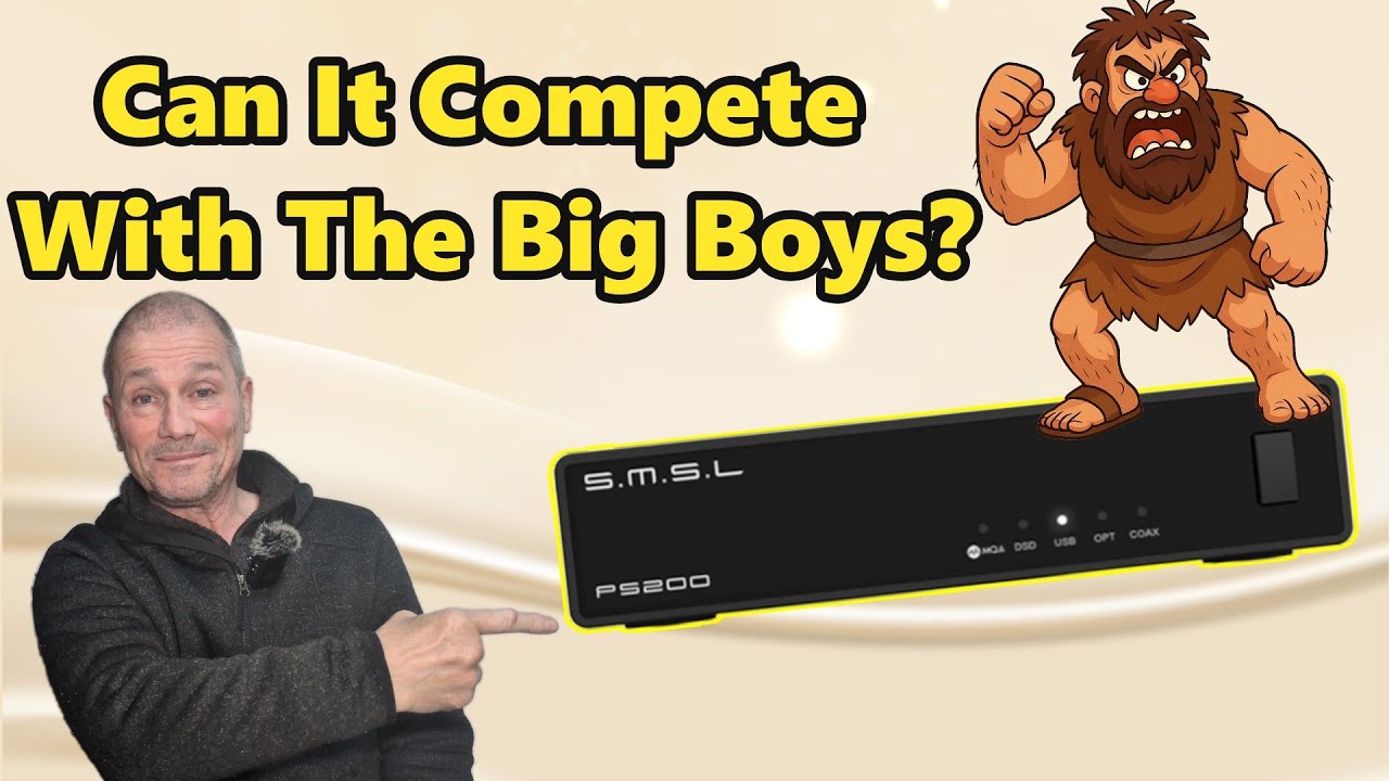 Этот ЦАП за 80 фунтов просто ПОТРЯСАЮЩИЙ! SMSL PS200 PRO #utilitariantv #smsl #dac