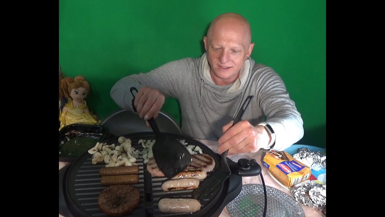 George Foreman Temperature Control Indoor-Outdoor  BBQ Grill