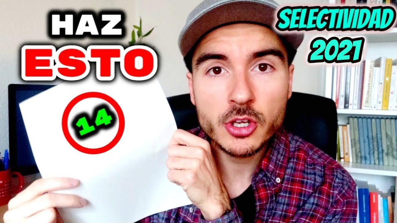 SELECTIVIDAD 📚 Cómo ESTUDIAR y SACAR LA MEJOR NOTA 📗 EvAU/EBAU