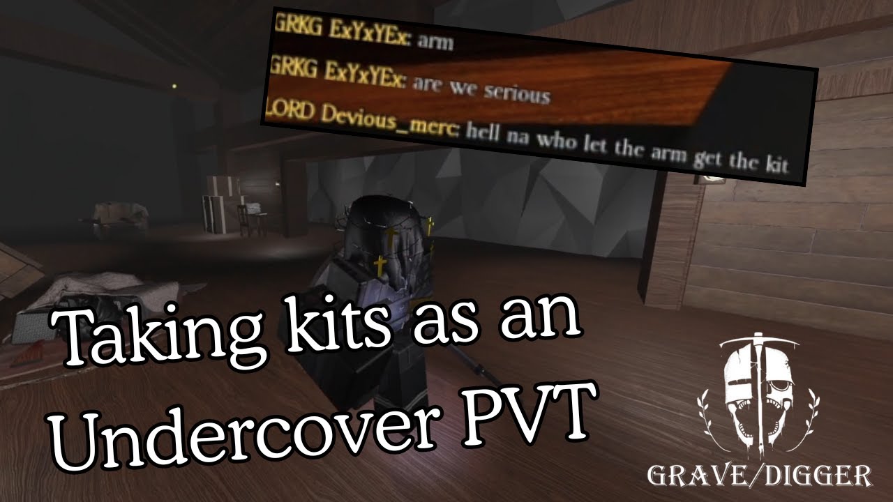 taking shock kits as a private┃grave/digger