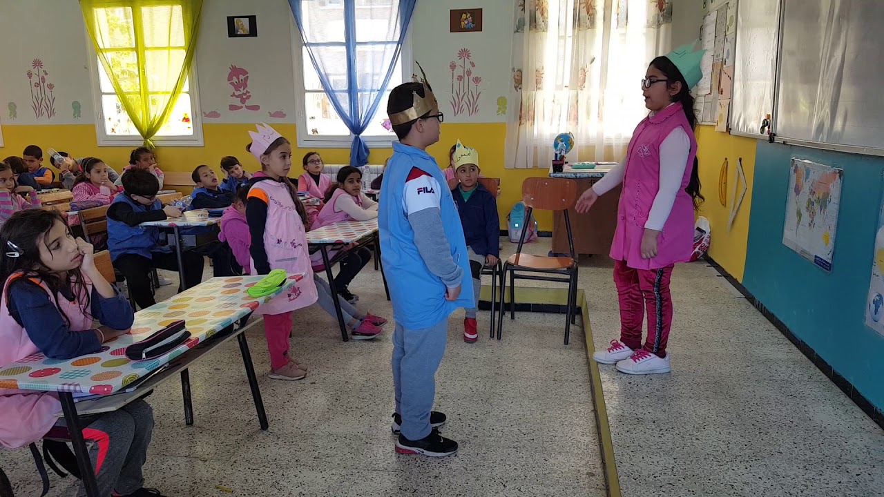 مسرحية عن الفعل اللازم و الفعل المتعدي