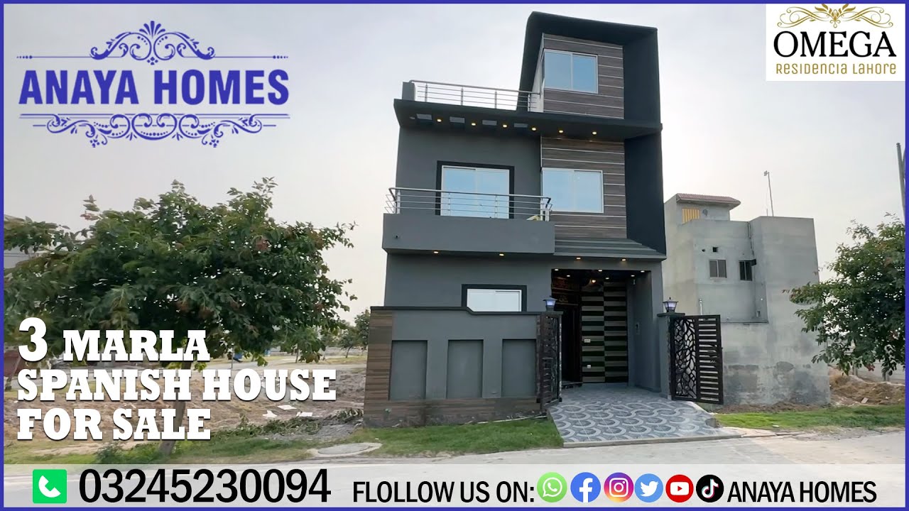 3 Marla House For Sale. Omega Residencia Lahore!