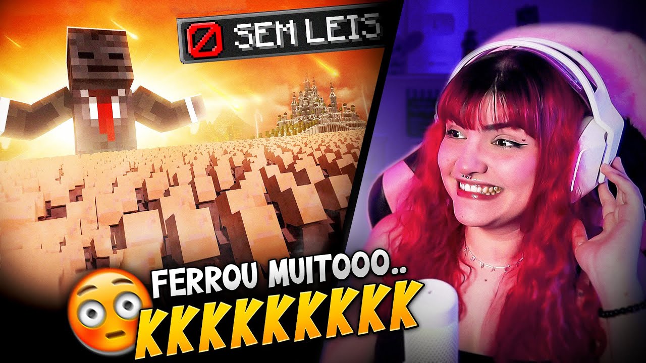 PRIMEIRA VEZ VENDO GROXMC: EU FIZ 1 MILHÃO DE ALDEÕES SIMULAREM UMA CIVILIZAÇÃO!!😱