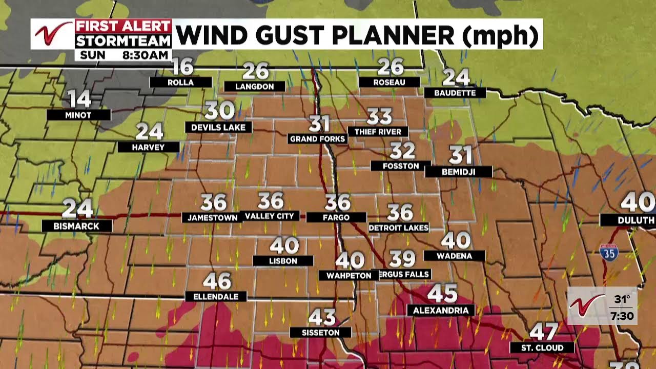 VNN First Alert Weather Day Forecast