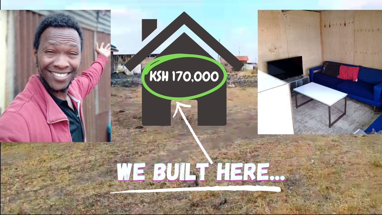 Building Our Tiny Mabati House || Start to Finish Budget Breakdown ||  DIYKenya