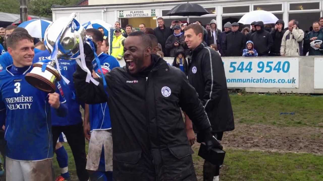 Billericay Town FC Celebrating and Ring a Ding Ding