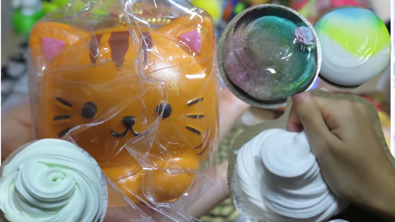 兩隻貓一齊好猥瑣咁望住你？！🤤西九squishy➕slime haul🤥|All For You