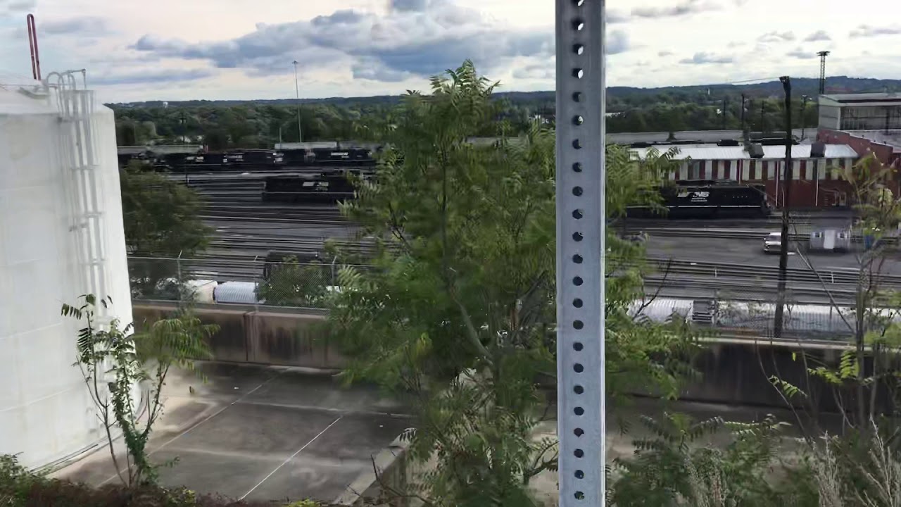 Enola yard with flying switch and me geeking out