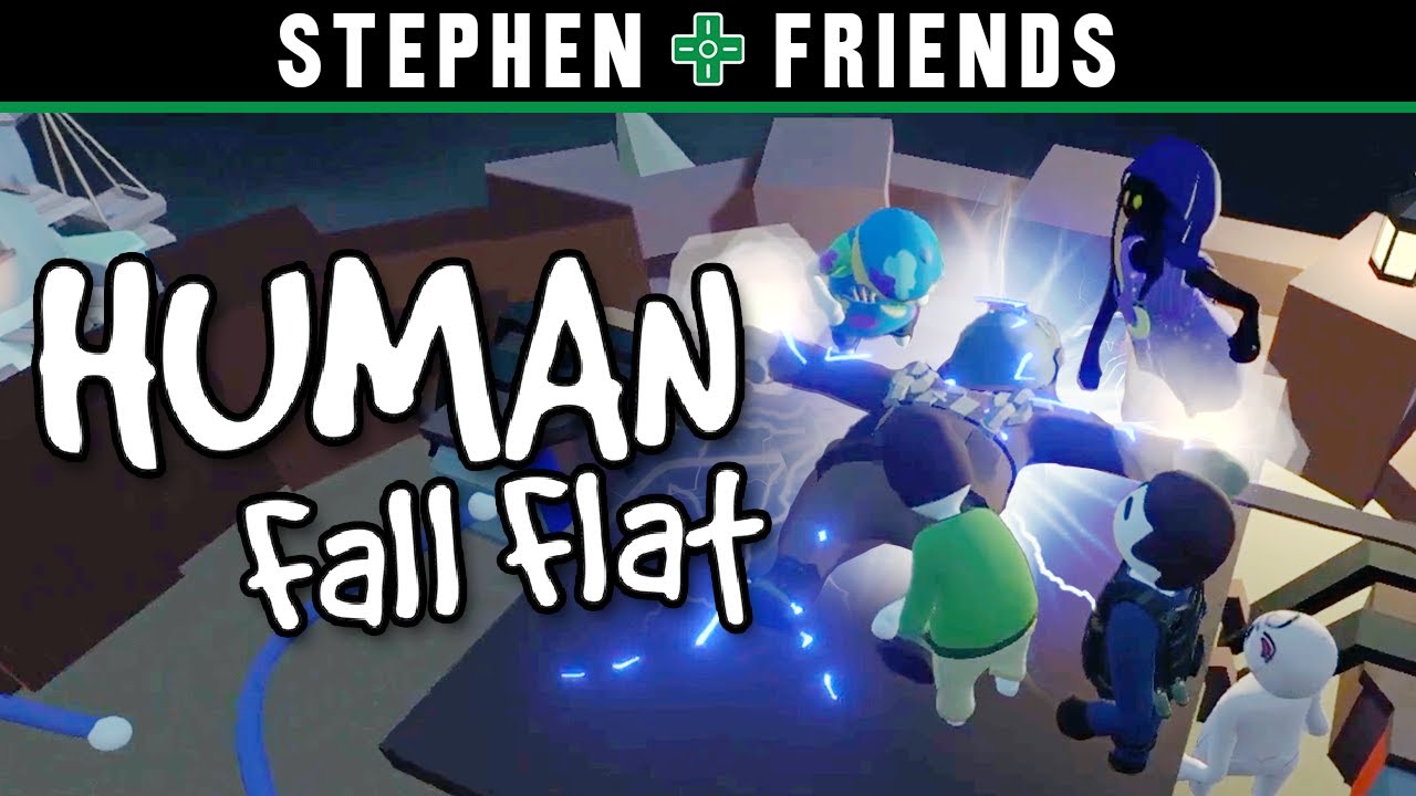 Reanimating Shrek in Human Fall Flat