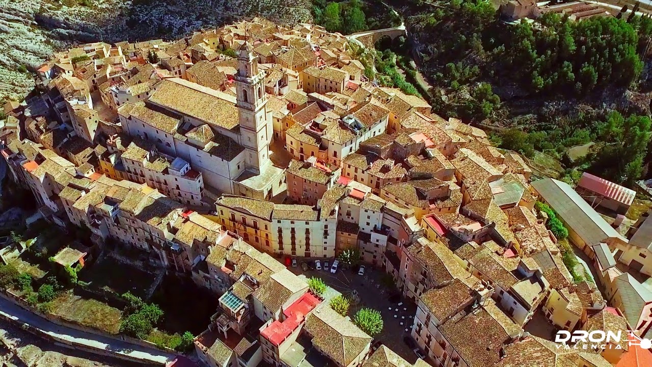 BOCAIRENT  A VISTA DE DRON