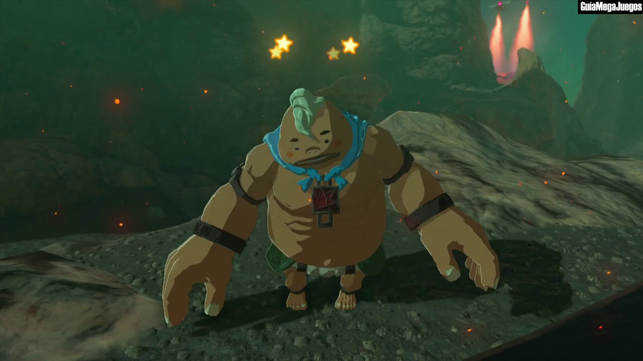 The Legend Of Zelda Breath Of The Wild Mision Principal 09 Rudania Bestia Del Fuego Parte 2