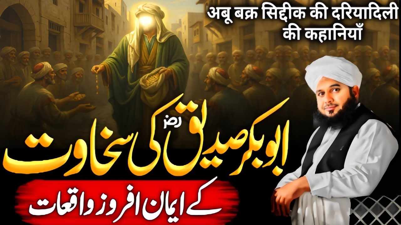 Hazrat Abu Bakar Saddique {RA} Ki Sakhawat😱 Ke Iman Afroz Wakiate | Ajmal Raza Qadri 