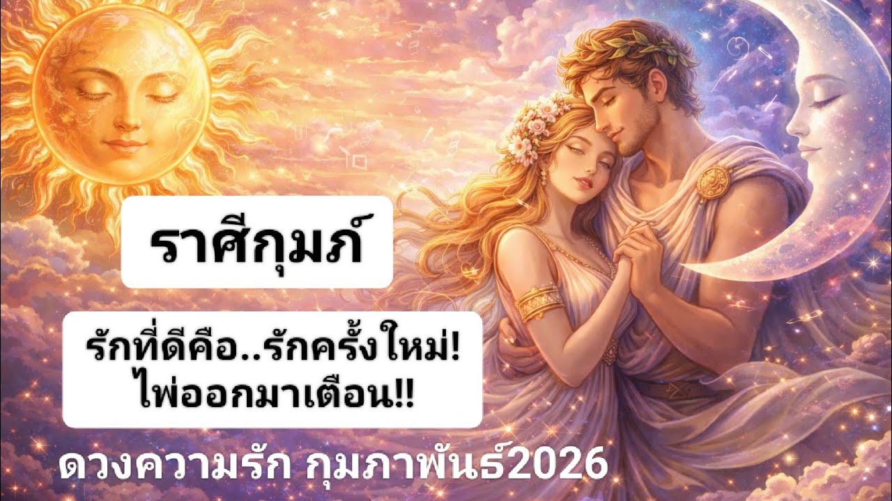 ❤️‍🔥ราศีกุมภ์❤️‍🔥รักที่ดีคือ..รักครั้งใหม่!ไพ่ออกมาเตือน!❤️‍🔥ดวงความรัก/กุมภาพันธ์2026❤️‍🔥
