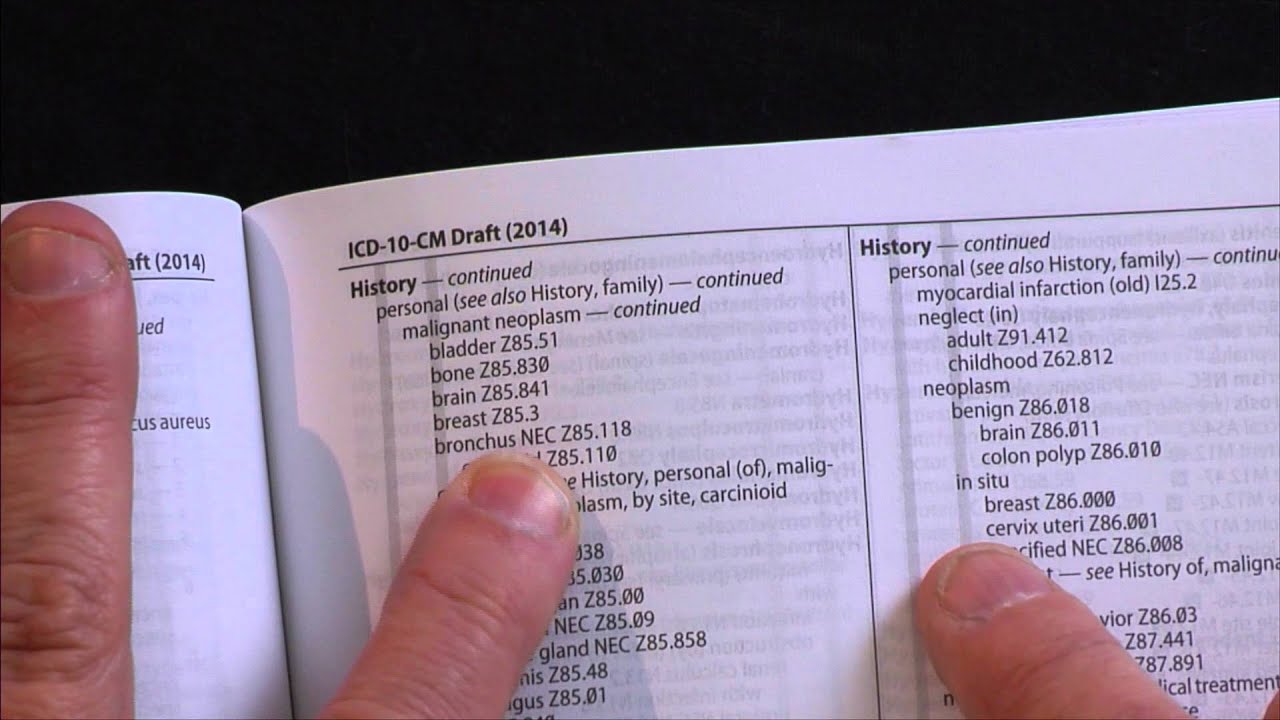 ICD-10-CM Coding Demonstration using Neoplasm Table
