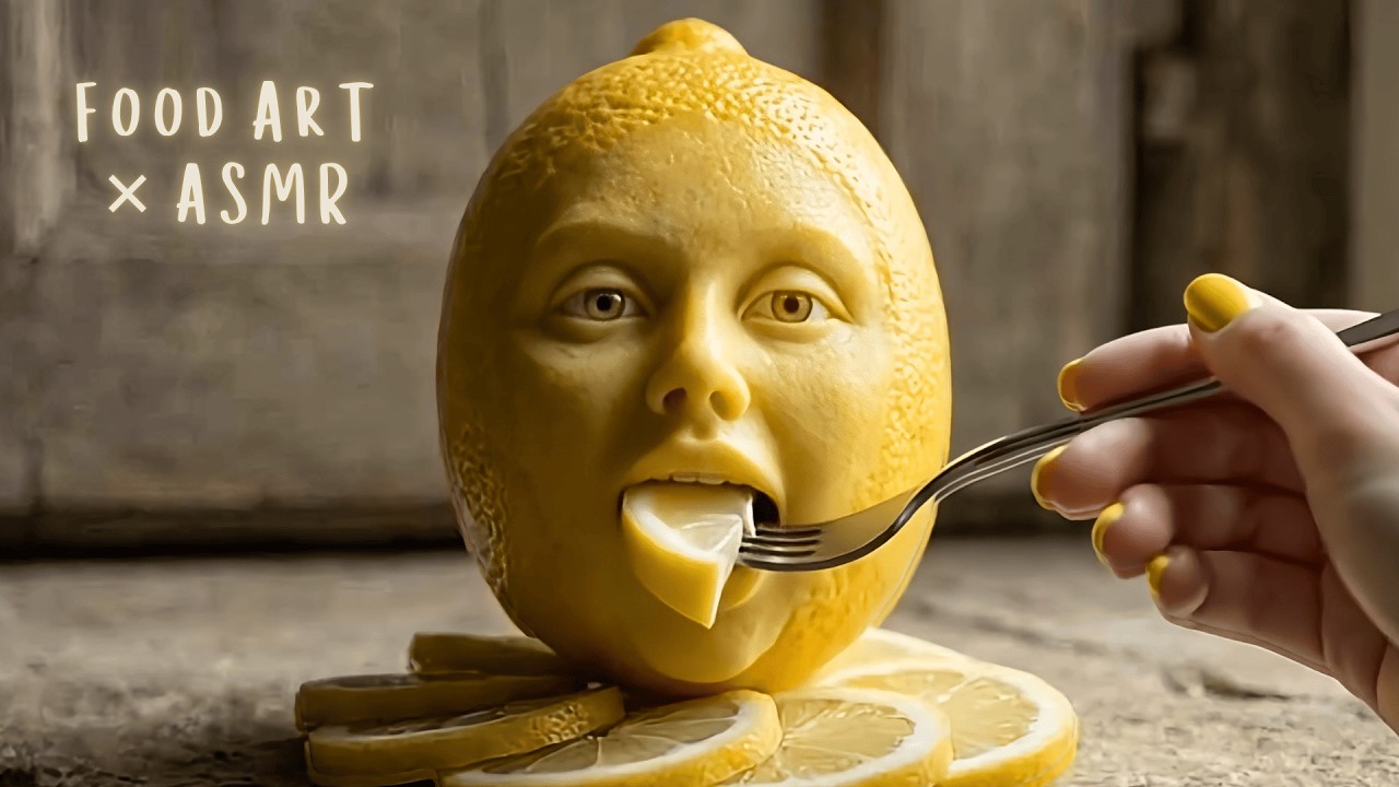 Edible Portraits｜A Surreal ASMR Short Film