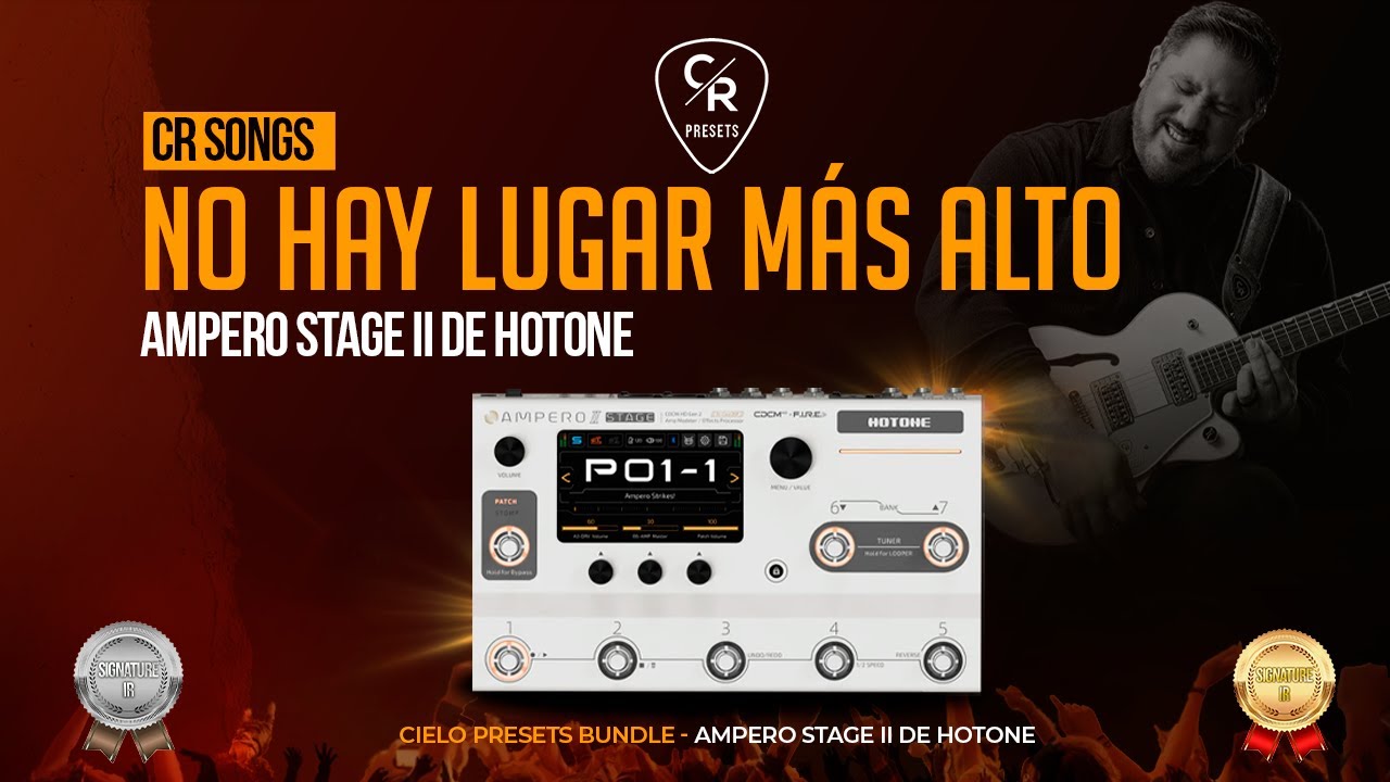AMPERO STAGE ll: NO HAY LUGAR MAS ALTO | CR SONG PRESETS | CHRIS ROCHA CANAL OFICIAL