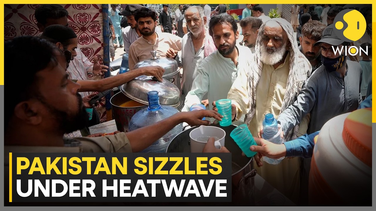 Pakistan Heatwave: Sindh Bakes in Extreme Heat | WION News