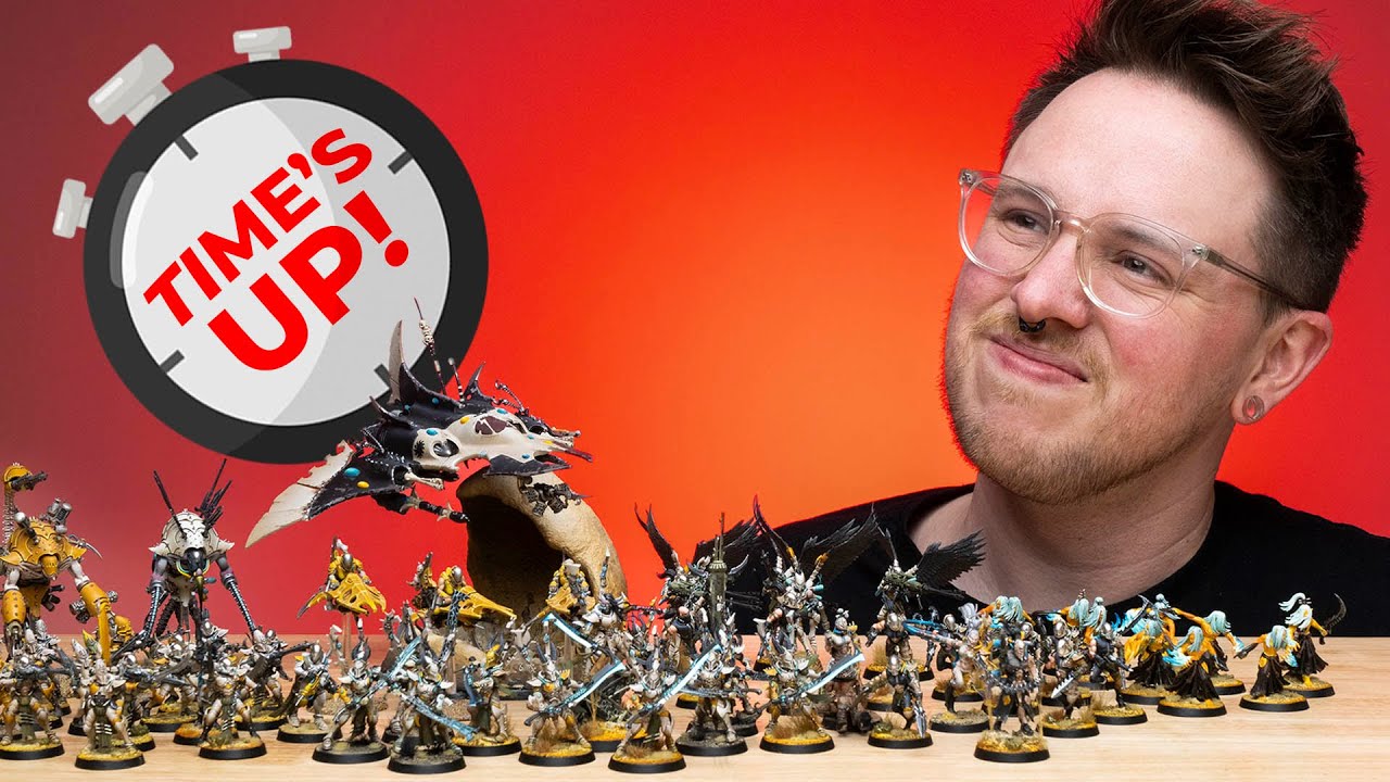 Can I Finish my 40K Army in Time?