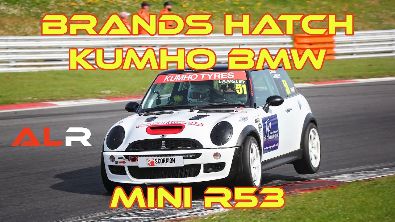 Brands Hatch Kumho BMW Mini Cooper S R53 - Paddock Hill Bites!