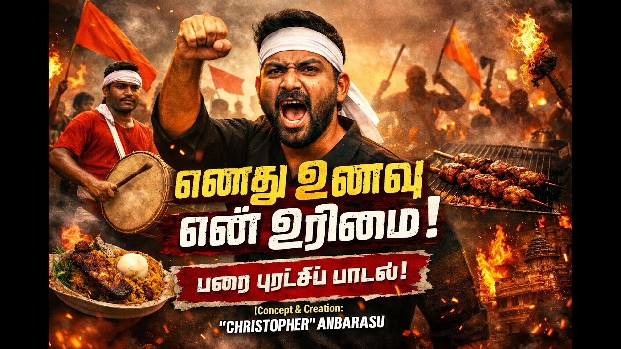 எனது உணவு – என் உரிமை! 🔥 My Food My Right | Parai Revolutionary Song 2026