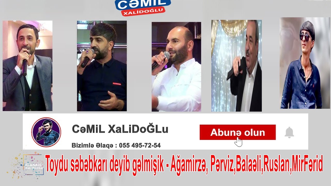 Toydu sebebkari deyib gelmishik 2024-Agamirze, Perviz Bulbule,Balaeli,Ruslan,MirFerid super deyisme