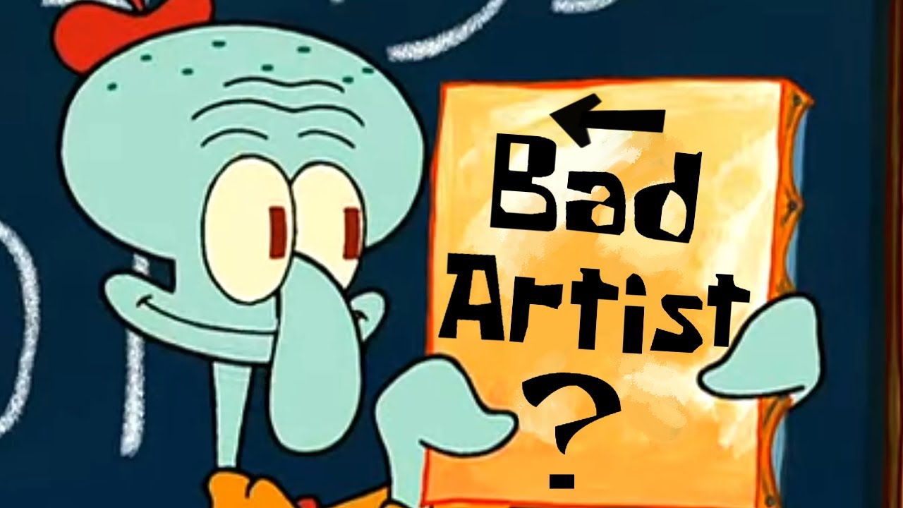 Is Squidward Really a Bad Artist?