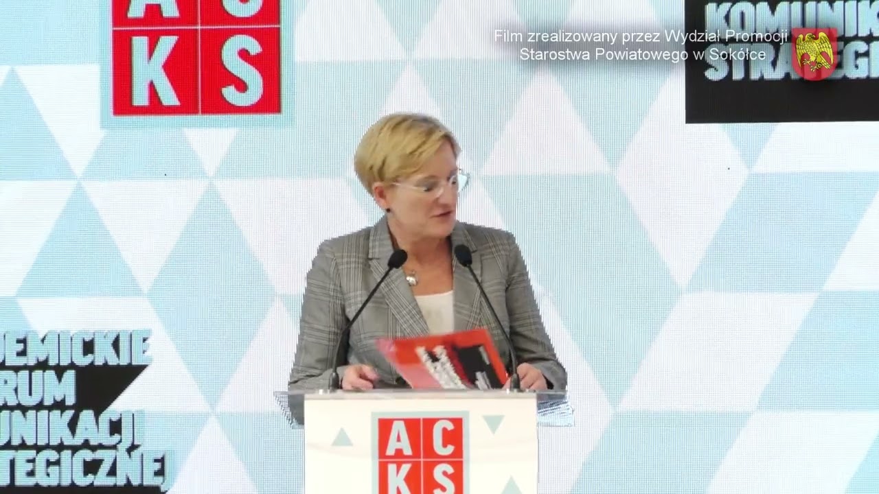 Przem&oacute;wienie Agnieszki Glapiak - Dyrektor Centrum Operacyjnego MON