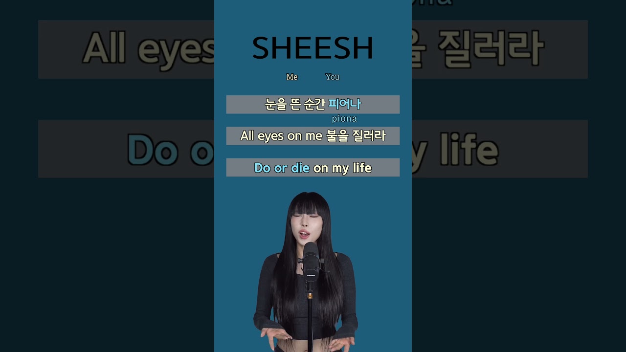 BABYMONSTER - SHEESH | Singing Duet Challenge 🎤 | Sing with me @beatpellahouse  #kpopmedley #shorts