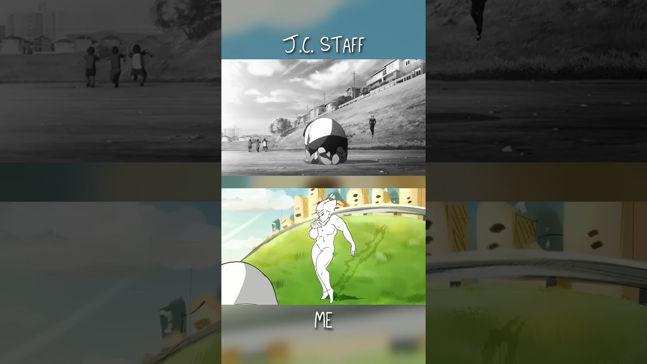 JC Staff vs Fan Animation One Punch Man 