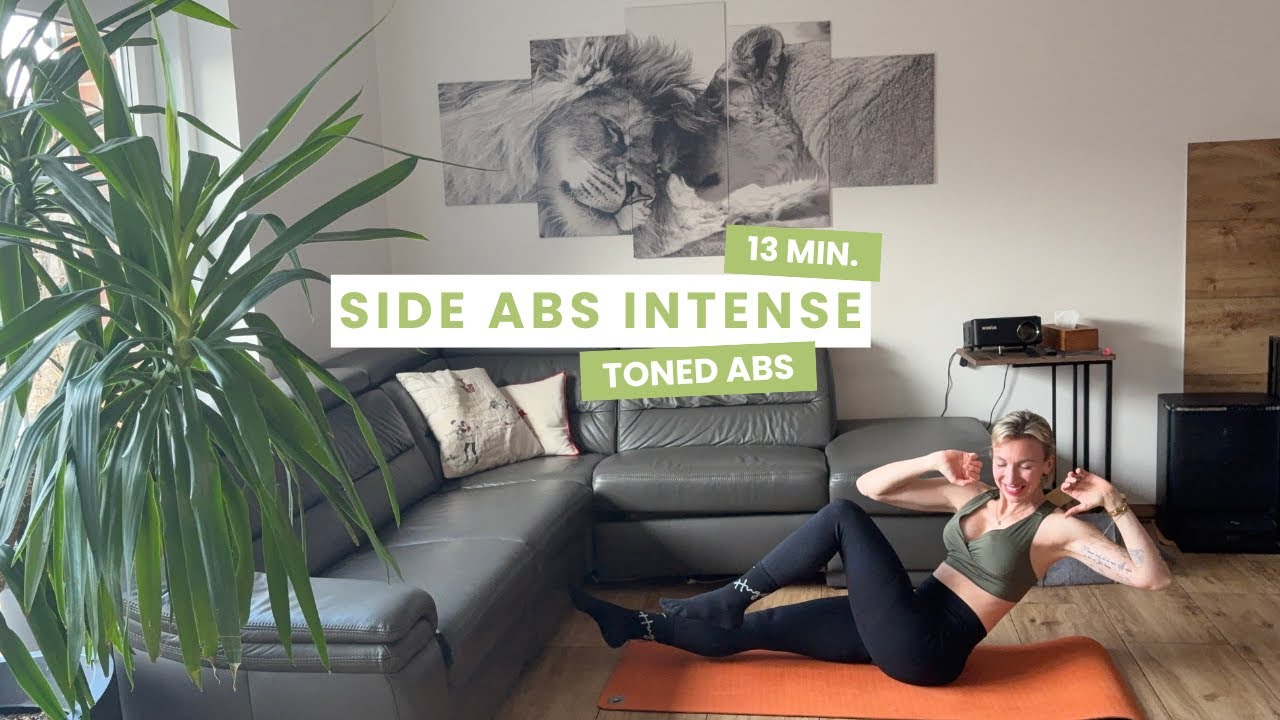 Side ABS INTENSE! - toned abs - 13 min.
