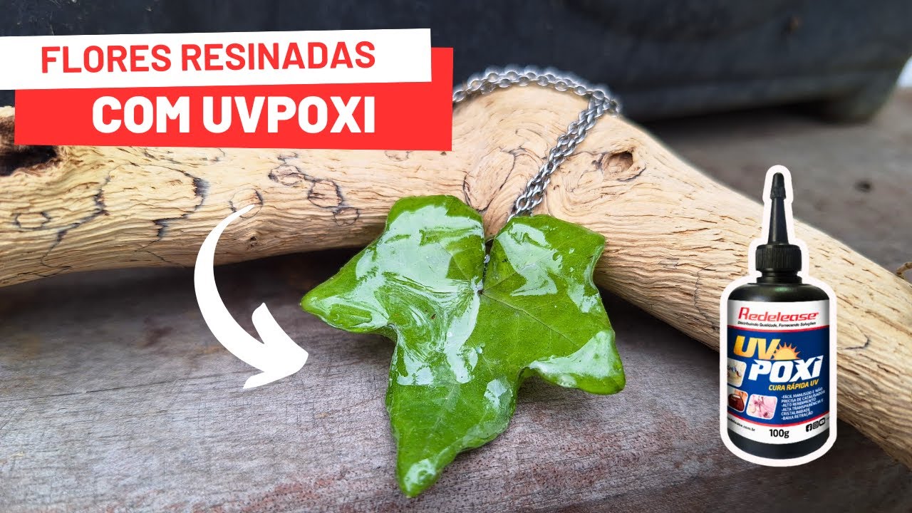COMO FAZER JOIAS COM A UVPOXI (RESINA EPÓXI)