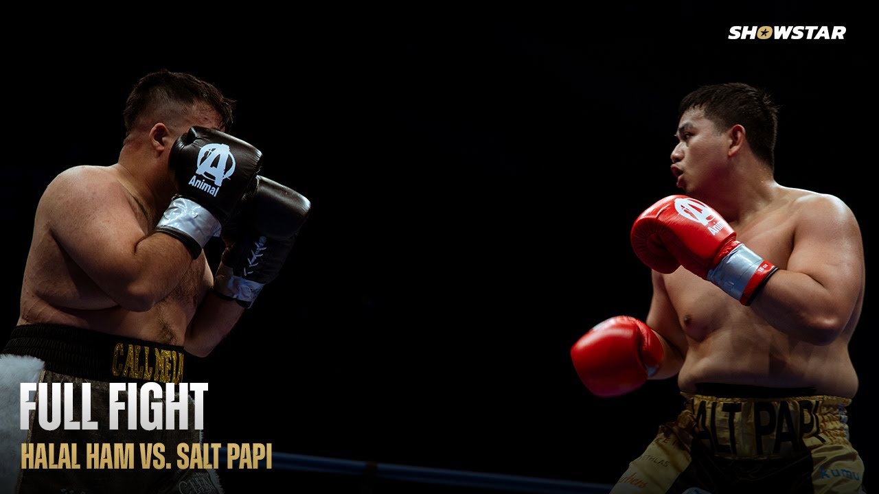 Salt Papi vs Halal Ham Full Fight | Showstar Boxing UK vs USA