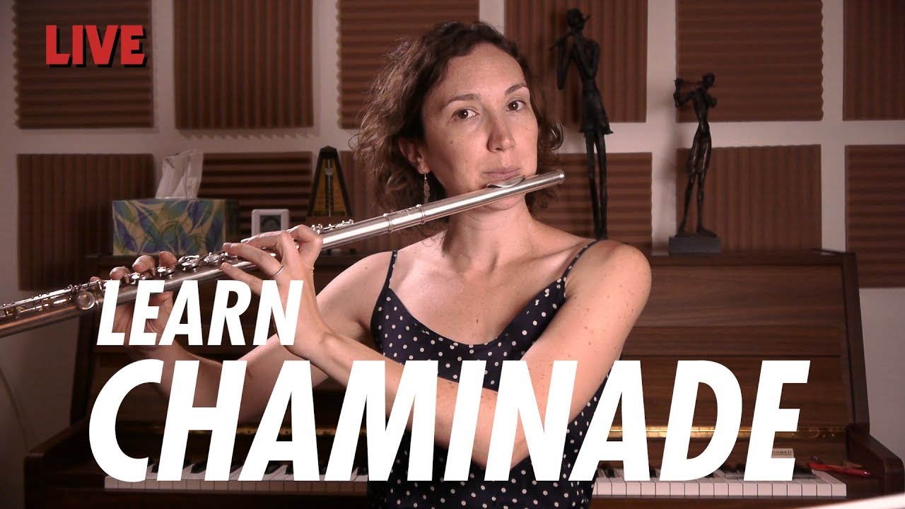 Just Practicing with Amelie | Chaminade Concertino PART 1