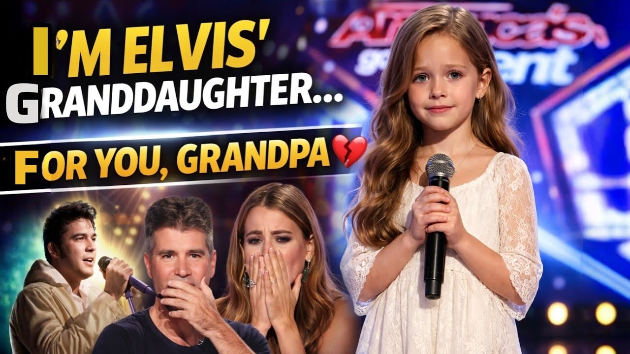 Elvis Presley’s 10-Year-Old Granddaughter Sings on America’s Got Talent… Judges in Tears 😭