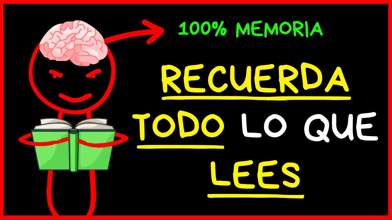 La TÉCNICA de LECTURA que Usan los GENIOS (Aprende 5 Veces Más)