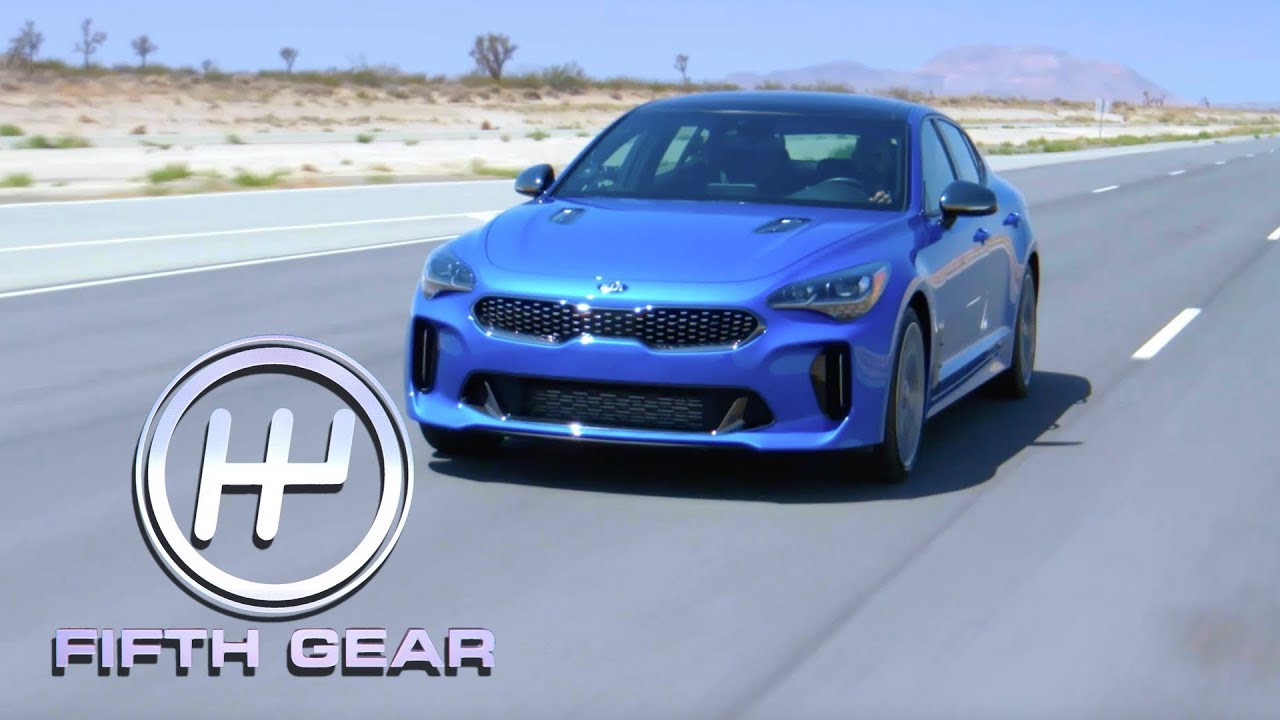 Testing the KIA Stinger GTS at the California Proving Grounds | Fifth Gear