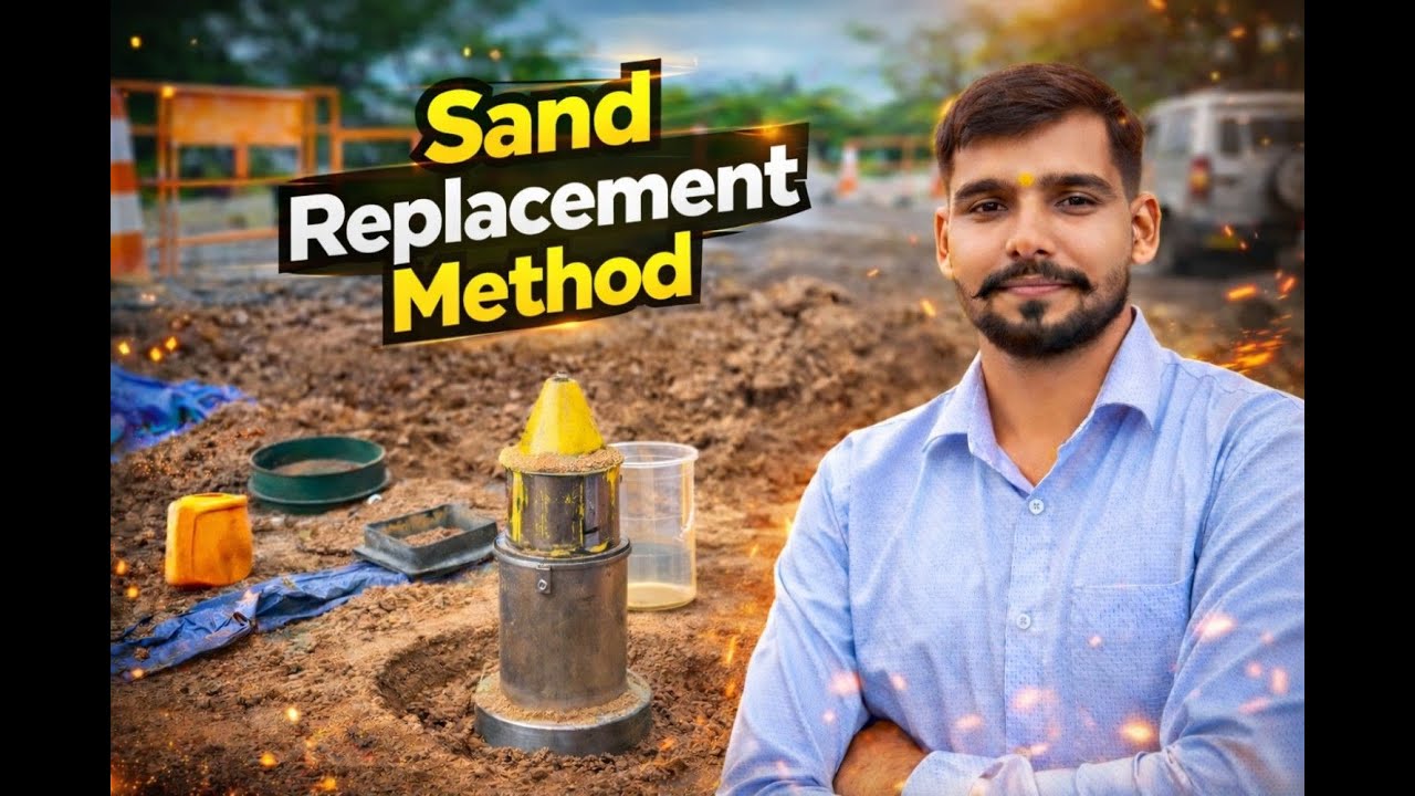 Sand replacement method 🚧💯
