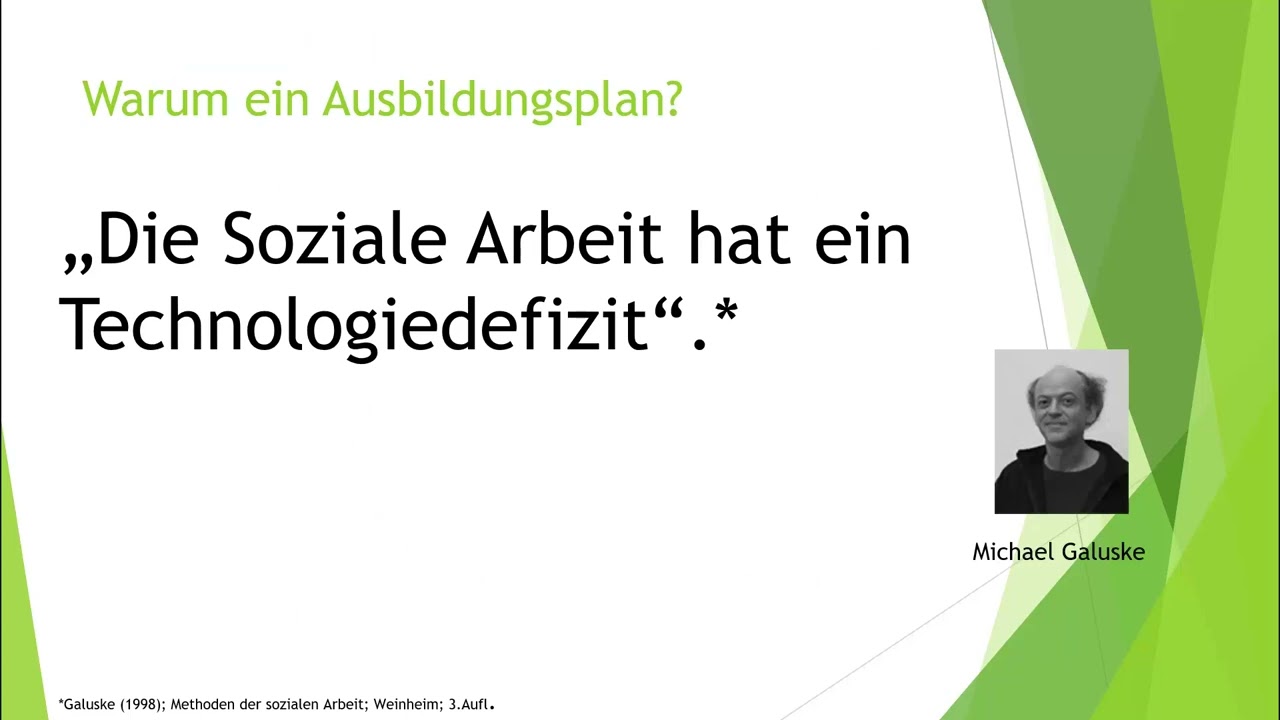 Der individuelle Ausbildungsplan