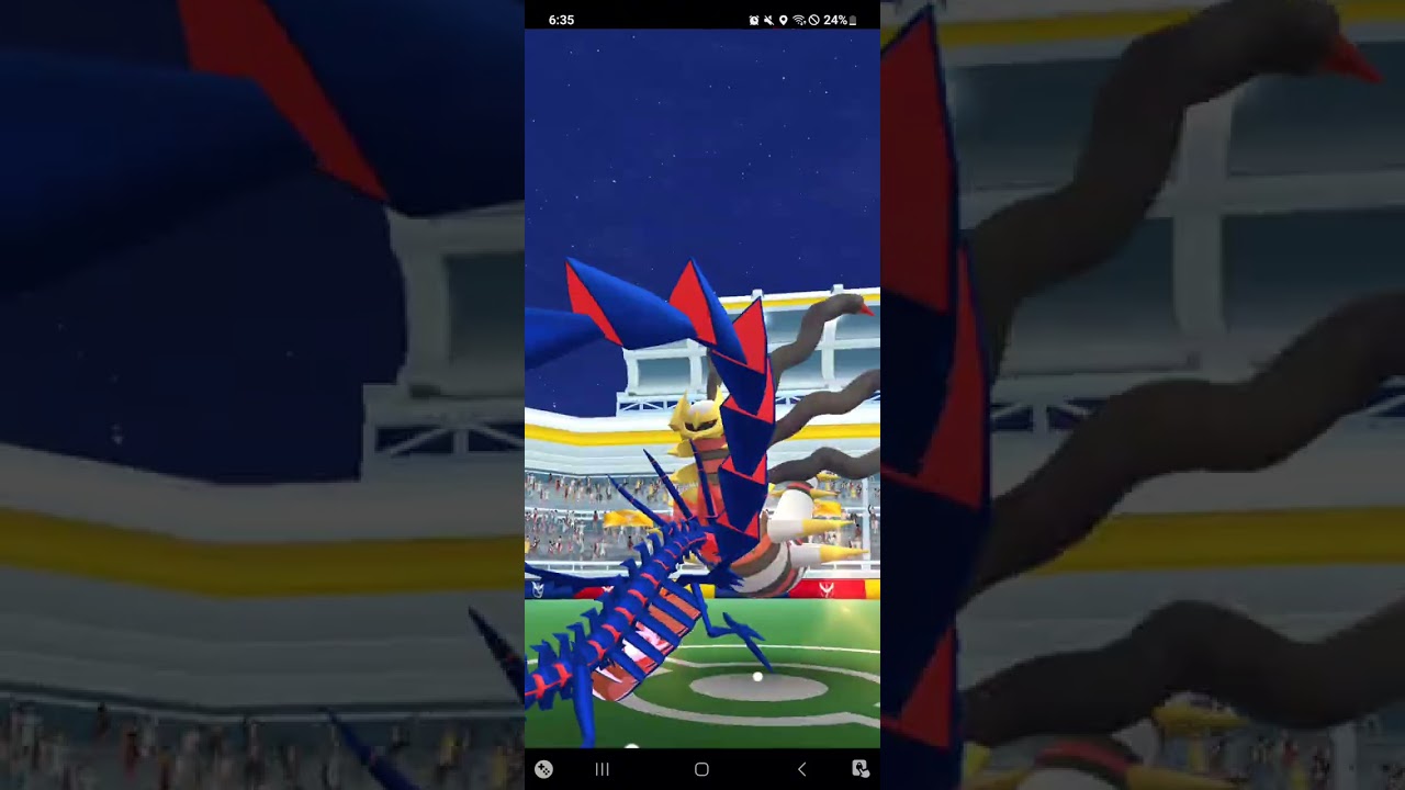 Dragon Pulse Origin Giratina Solo In Windy (Zacian Blade Boost, 8 Seconds Left)