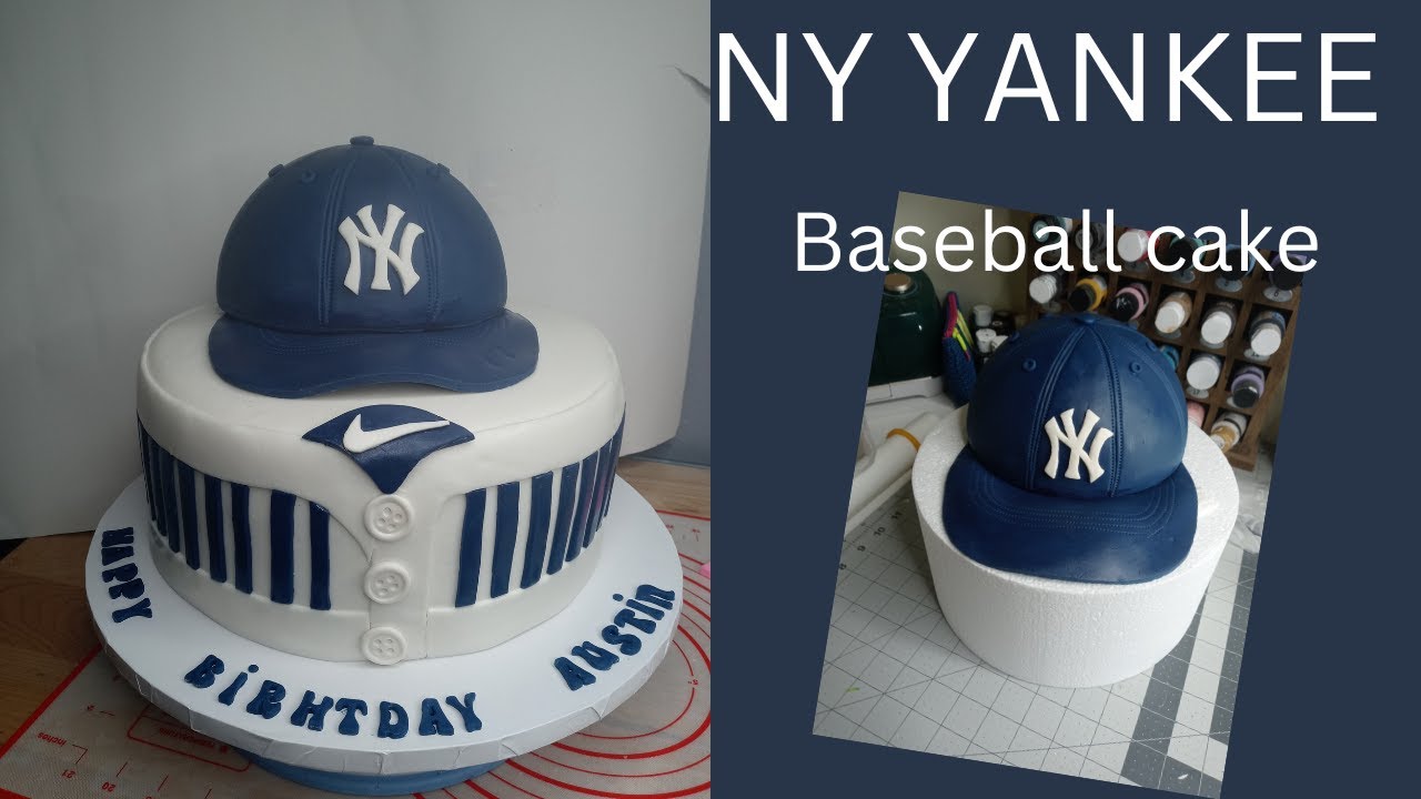 NY YANKEES BASEBALL CAKE