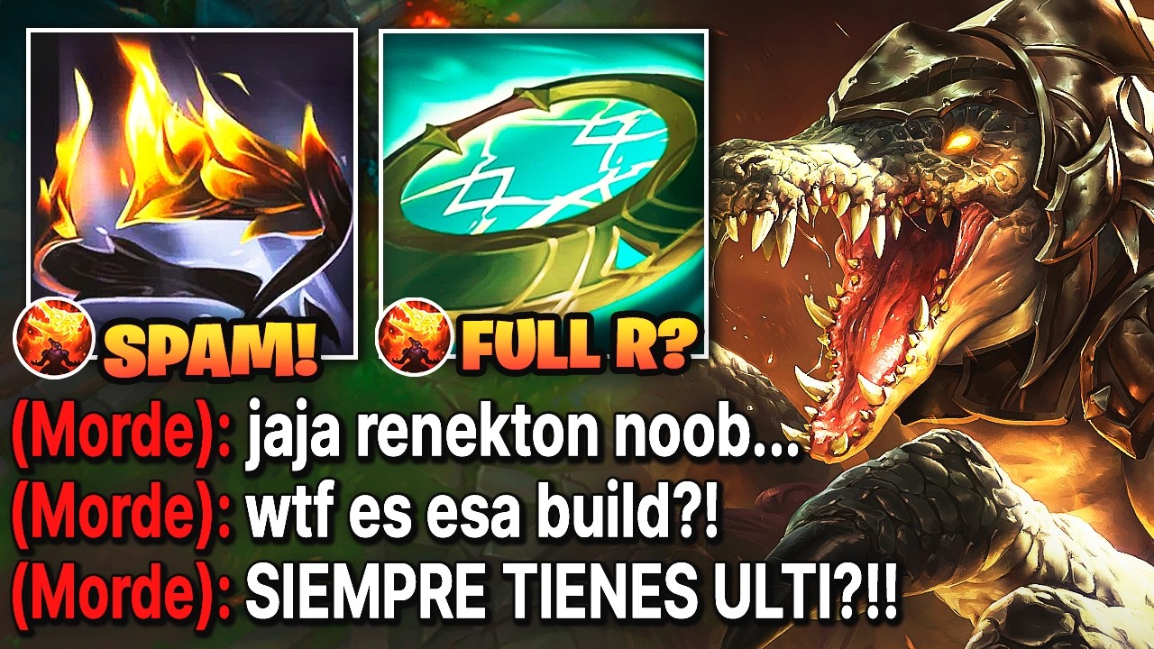 Renekton pero cada W quita el 80% de vida con letalidad