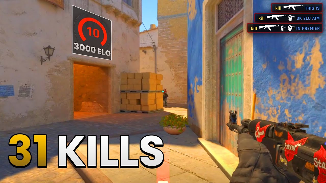 This Is What 3K Elo Aim Looks Like in Premier