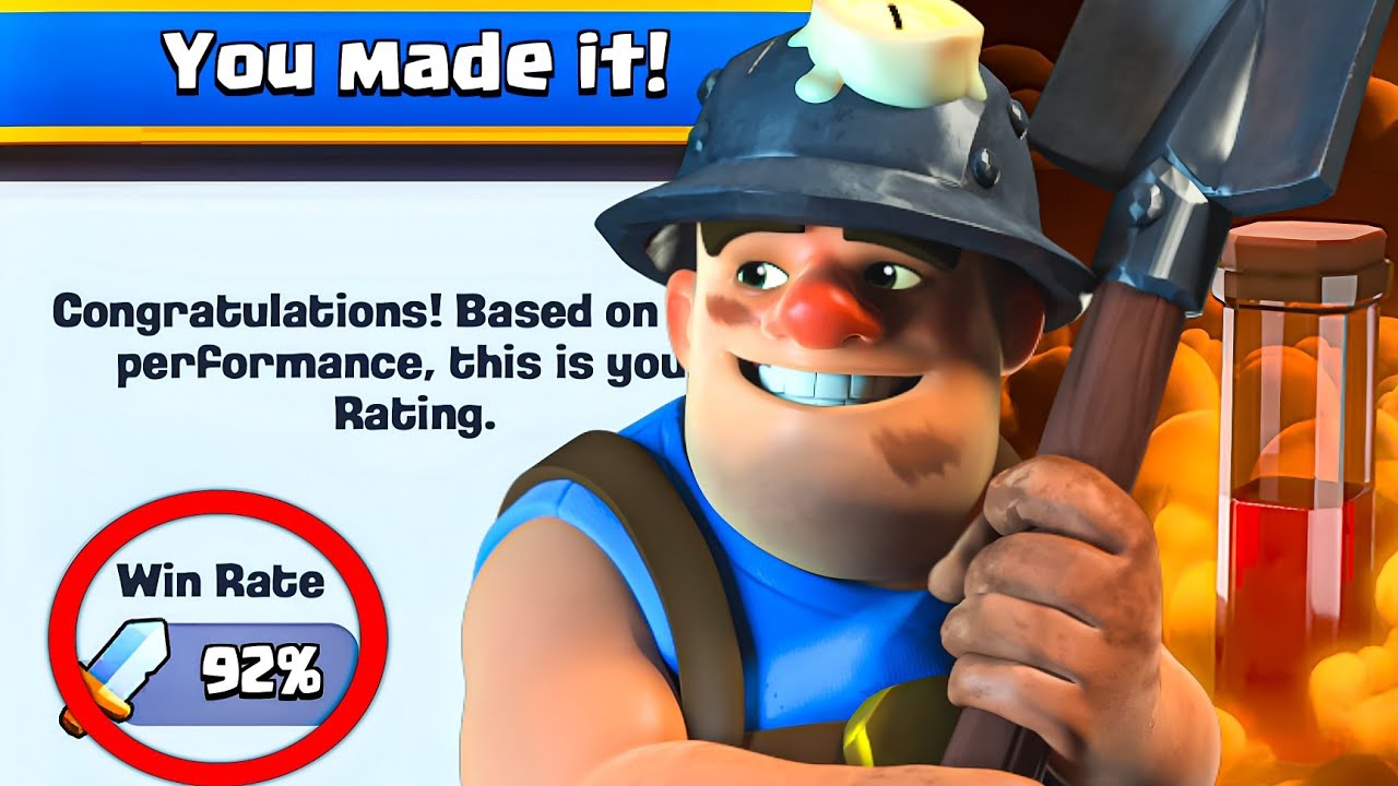 I Got a 92% WIN Rate with Miner Poison