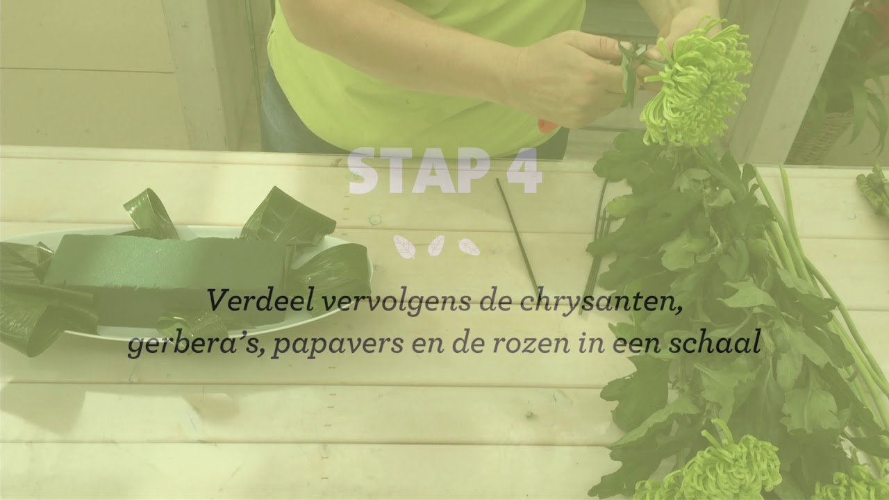 DIY Allerheiligen bloemstuk