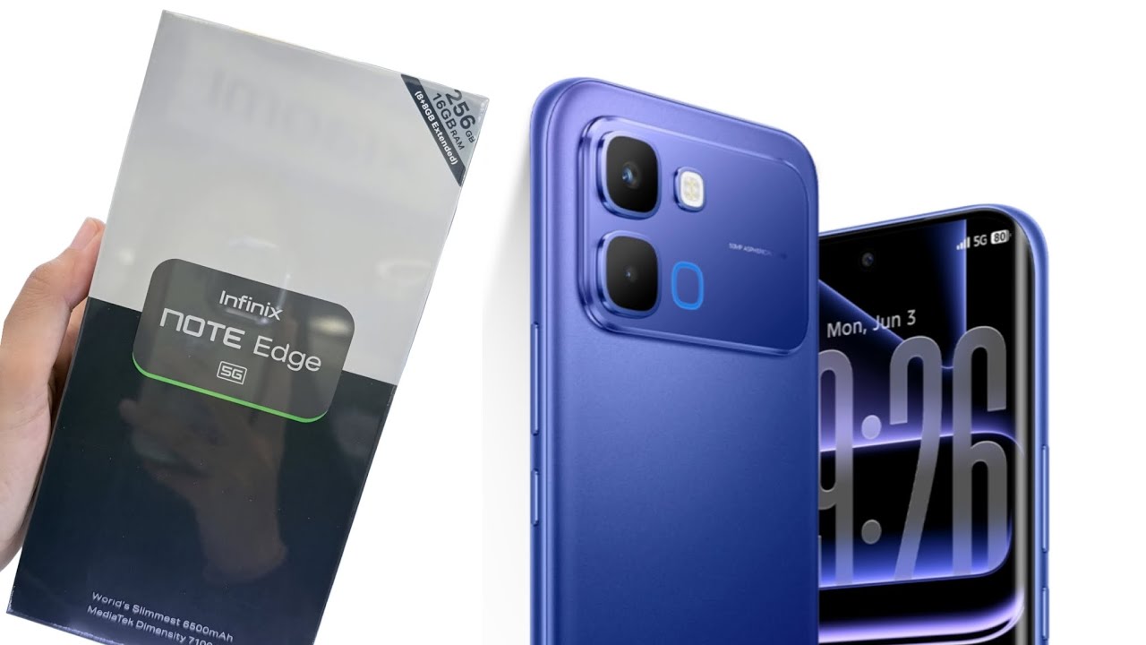 هاتف Infinix Note Edge بتصميم نحيف وأنيق وهذه المواصفات 