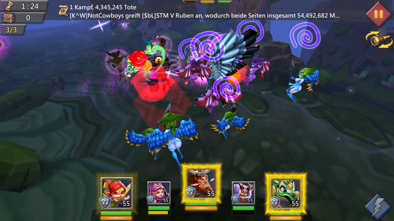 Lord's Mobile Herausforderung Eloise Traumhexe Stufe 5 Stage 5 стадия 5 ведьма снов