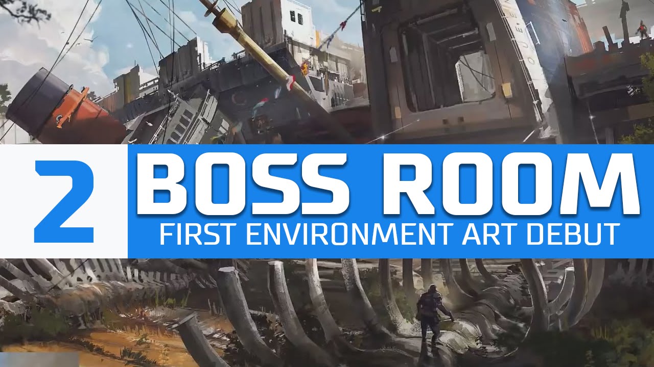 Boss Room 2: First Environment Art Debut: The Boneyard